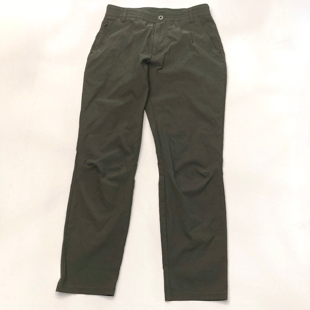 Kuhl Renegade Recon Pants Mens 34x31 Green Stretch Nylon Hiking Outdoor Gorpcore